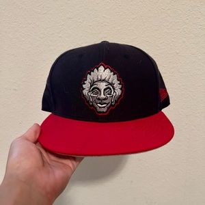 Baseballism Brand Jobu Major League Baseball MLB Fitted Hat Cap 7 1/2 Red Blue